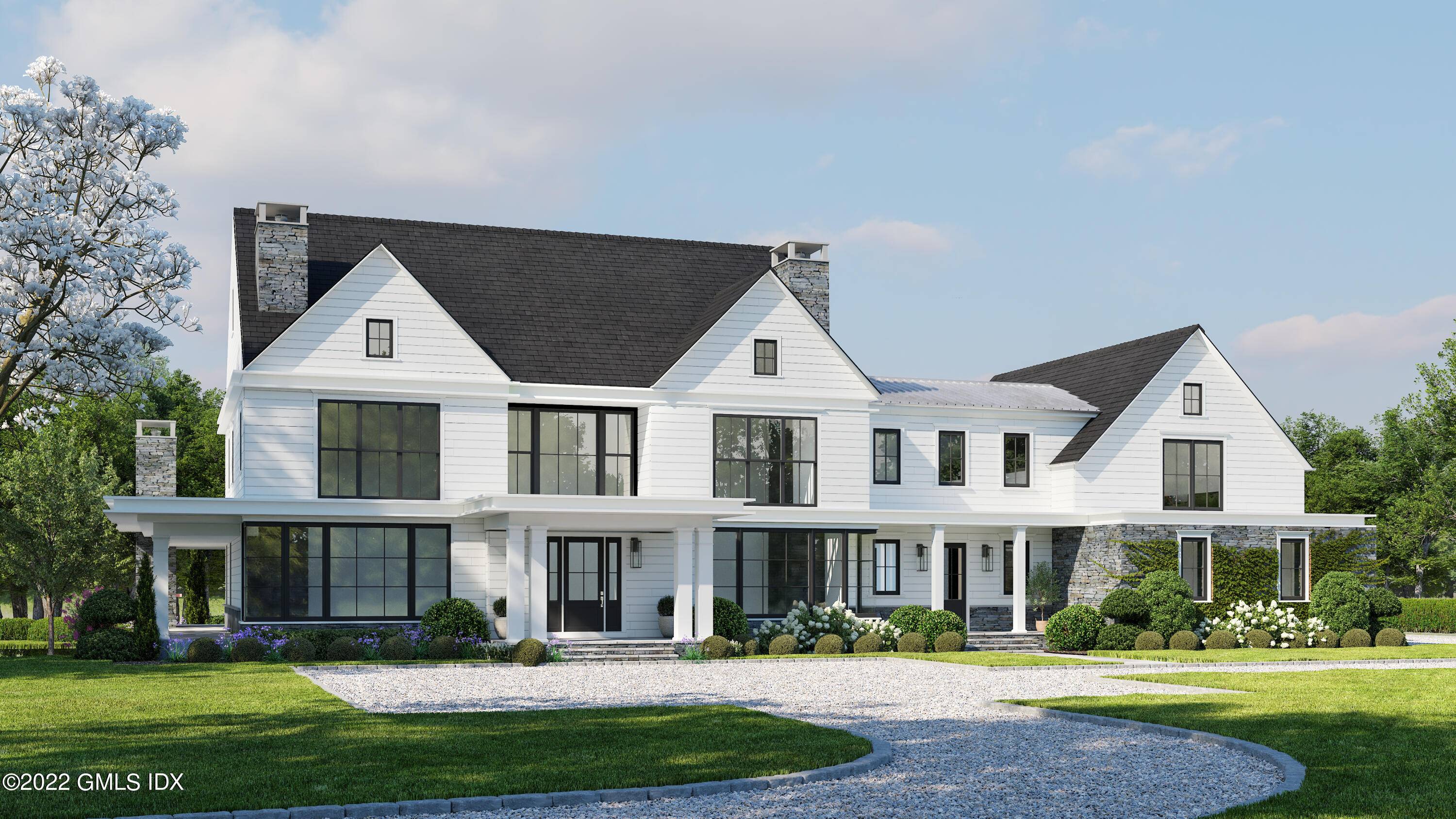 Experience the best of the Greenwich lifestyle from this New Construction, Ultra stylish Modern colonial by Hawthorne Development.