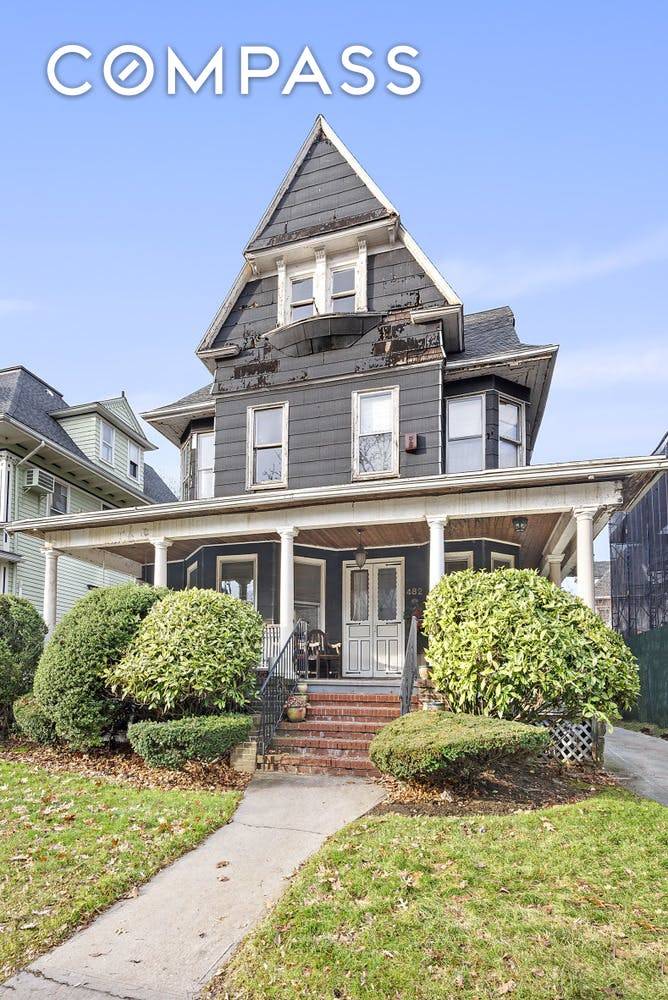 INCREDIBLE OPPORTUNITY to create the home of your dreams on the best block in the heart of the Ditmas Park Historic District !