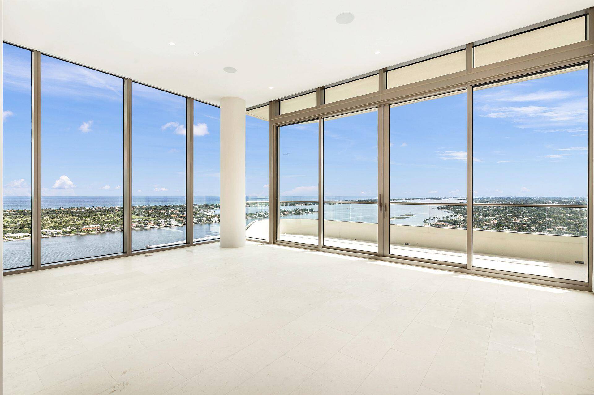 Brand New Construction Penthouse G is now available for immediate occupancy at La Clara, the newest luxury building on the West Palm Beach waterfront.