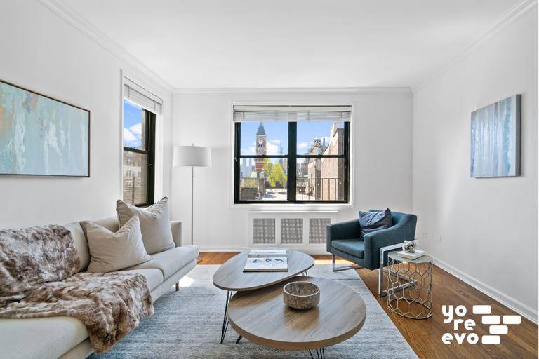 Welcome to 100 West 12th Street apartment 5R, a spacious 1BR in the heart of Greenwich Village.