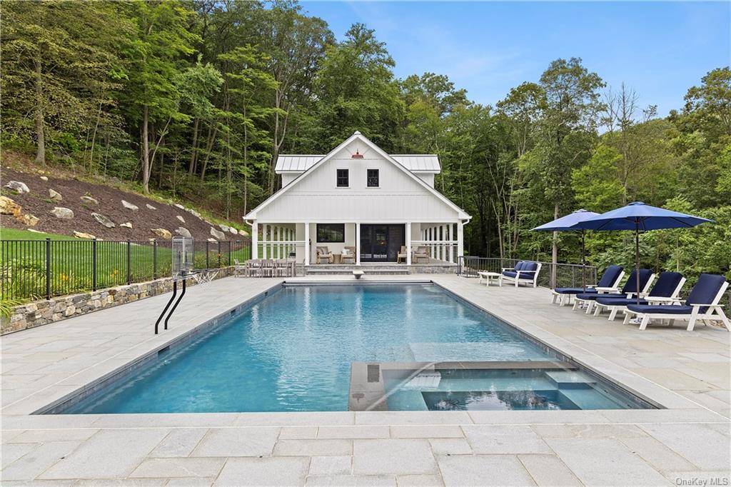 Welcome to a stunning mini compound on 15 acres of land, an hour from Manhattan, featuring a main house amp ; guest house, both perfect for hosting guests amp ; ...