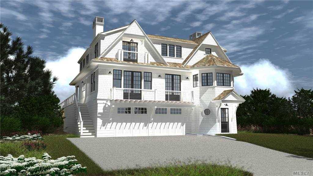 This exceptionally designed brand new build on Dune Road in Westhampton will be completed and ready for immediate occupancy.