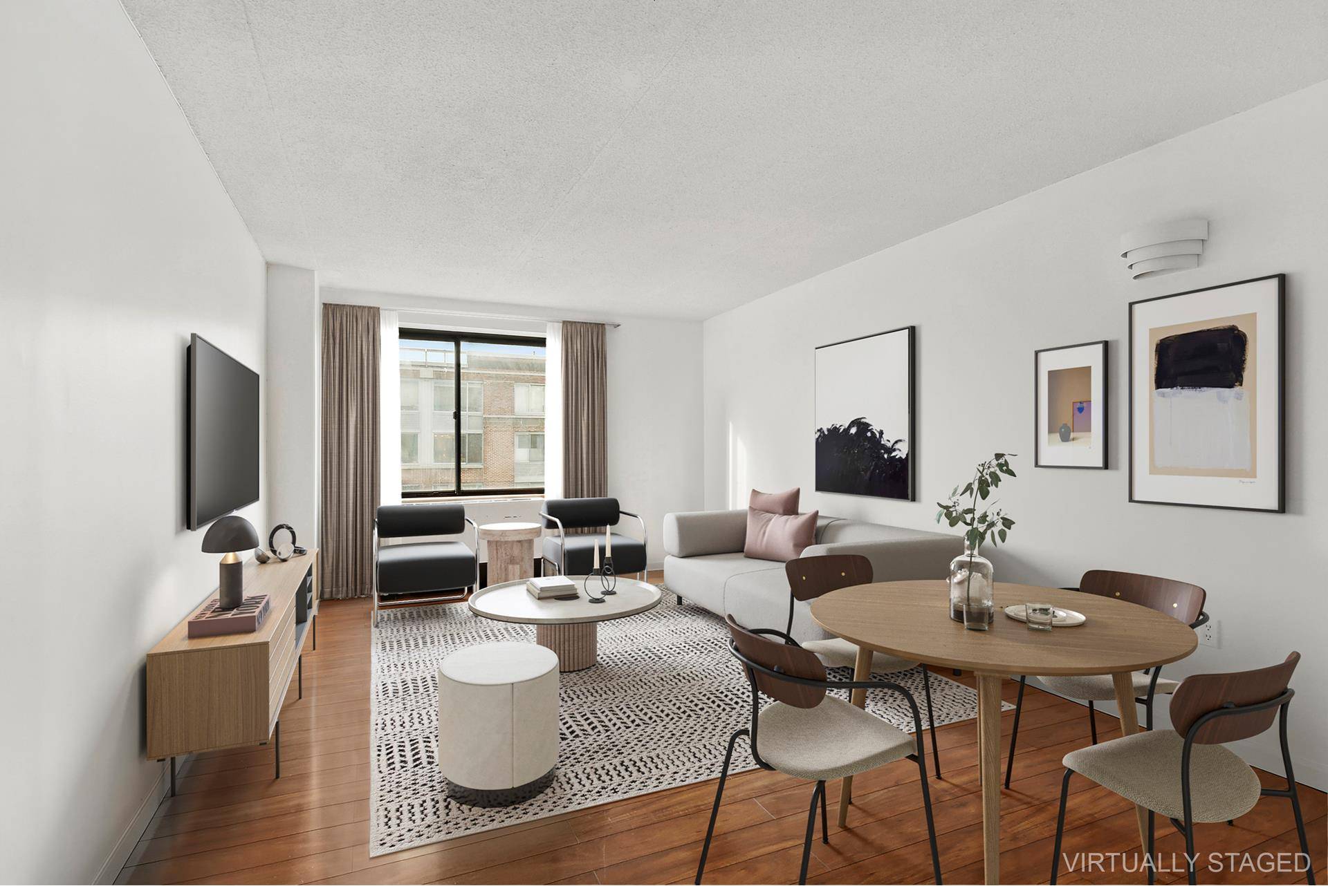 Discover the hidden gem of Manhattan living in Battery Park City, a serene oasis with park views, refreshing breezes, and a spacious 1 bedroom, 1 bathroom residence boasting large living ...