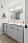 Bathroom with Large Vanity