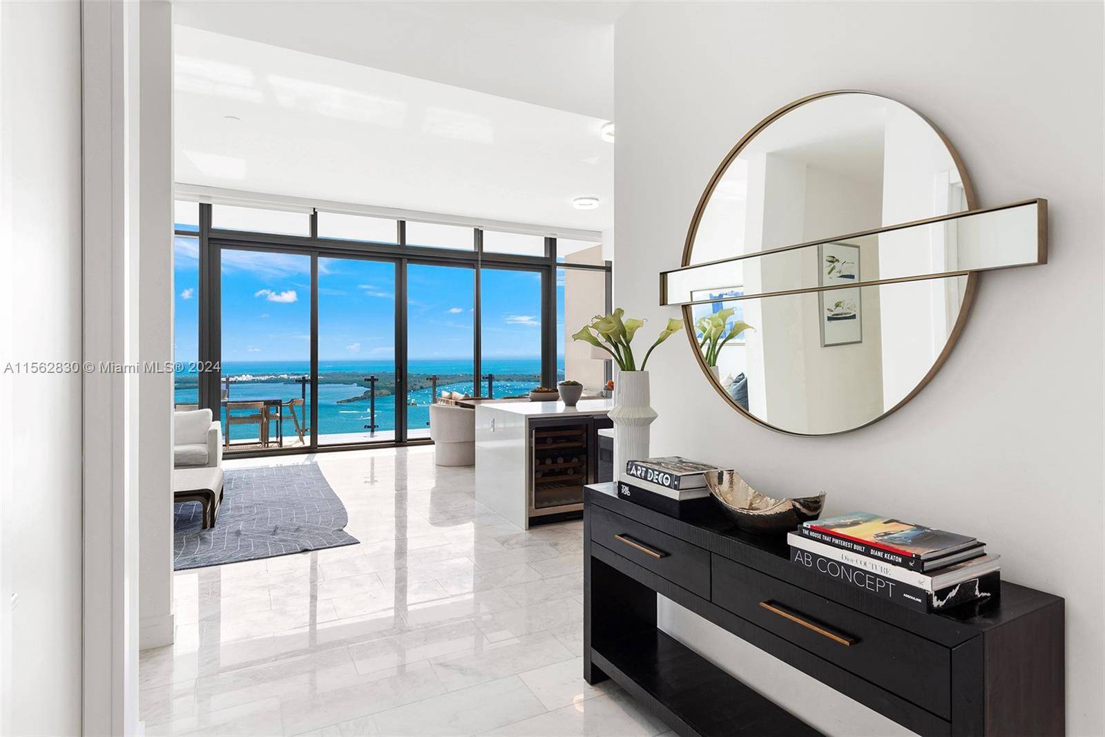 Experience the pinnacle of luxury living in this lower penthouse unit at Echo Brickell featuring 3 bedrooms and 3.