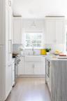 Open Kitchen With Stainless Steel Appliances