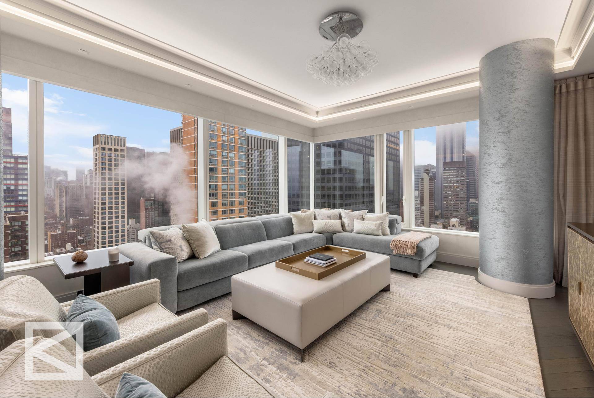 Designed by RGR Interior Architecture, Andres Guzman's vision elevates 252 East 57th Street to new heights.