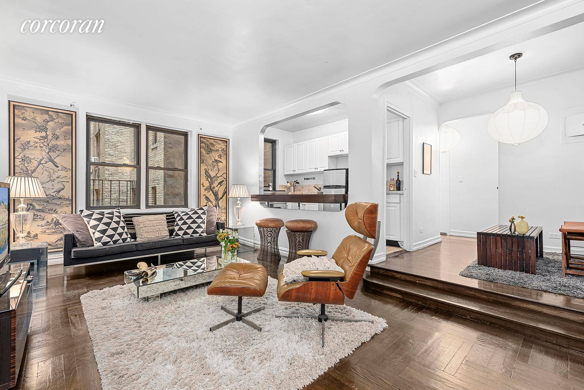 A unique layout, prewar details and style in abundance await in this very spacious one bedroom apartment at 300 West 72nd Street, an elevator building on the corner of West ...