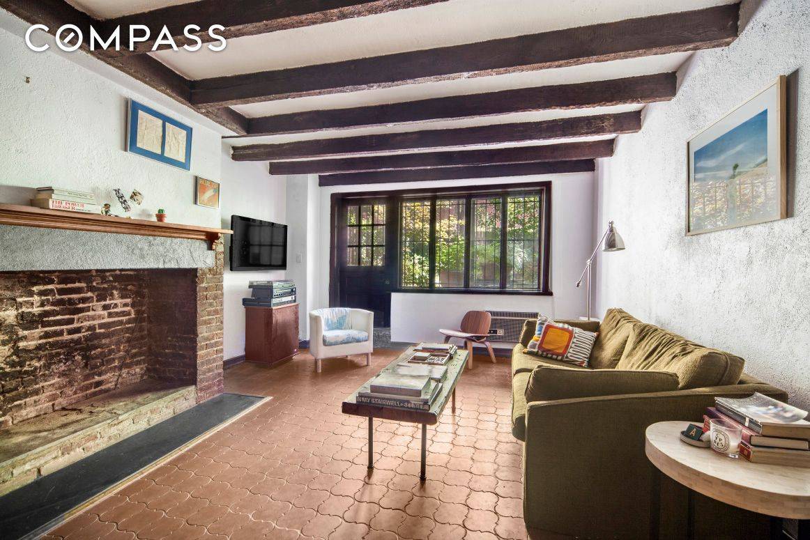Tranquil garden apartment in landmarked Boerum Hill offers charm, convenience, and a garden too.