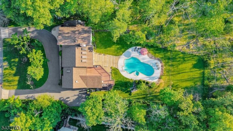Aerial view of property