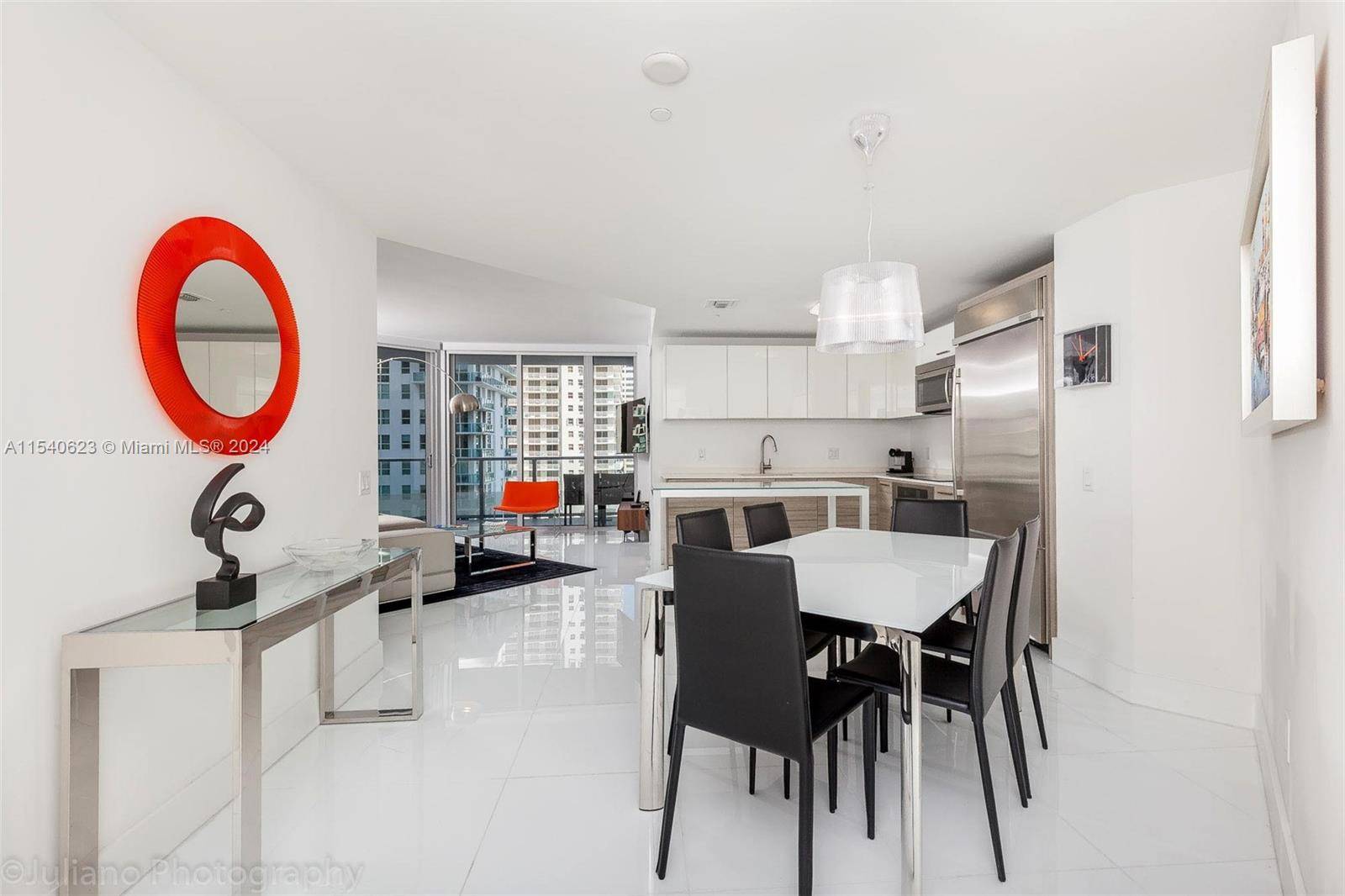 TURNKEY Professionally decorated and furnished 2BD 2BTH located in Miami's desirable neighborhood.