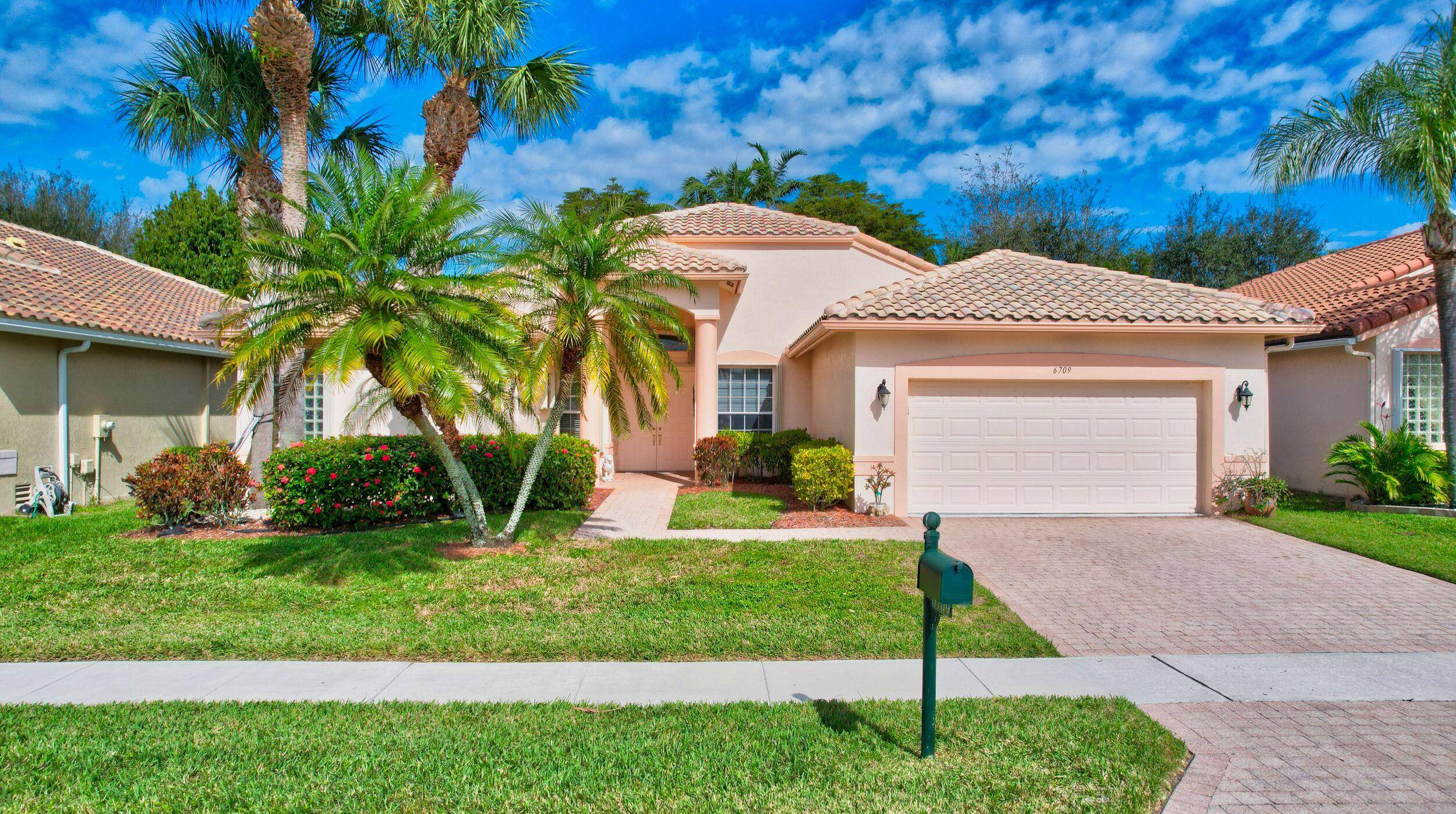 Welcome to this Beautiful 3 Bed 2 Bath home in the Gated, 55, Pet Friendly community of Ponte Vecchio in Boynton Beach.