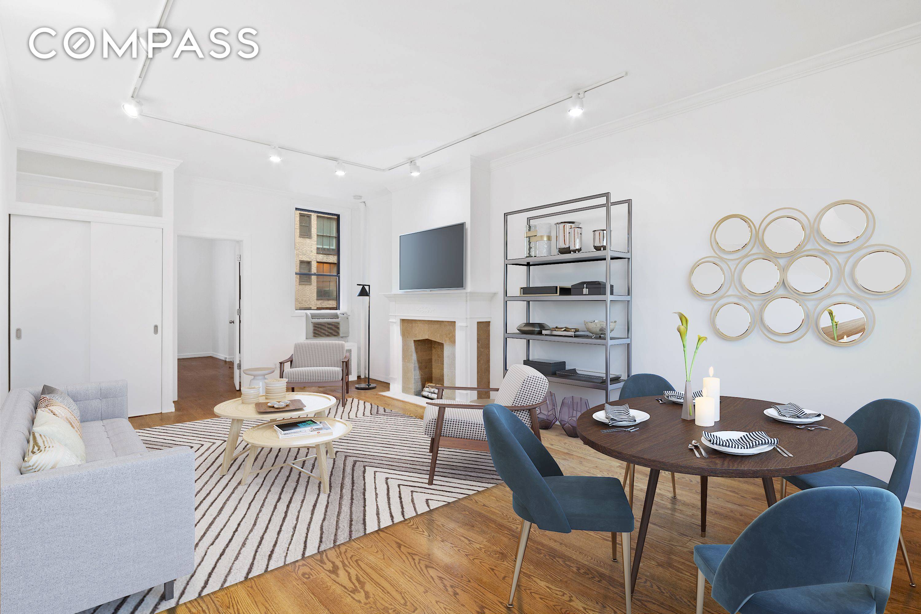 Find the warmth of a brownstone home together with the conveniences of modern living in this PRE WAR 1BR CONDO.