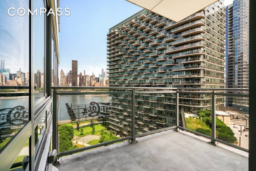 Now available for rent one of the best 2 bed 2 bath layouts at The View Condominium the ONLY luxury waterfront condo building in Long Island City.
