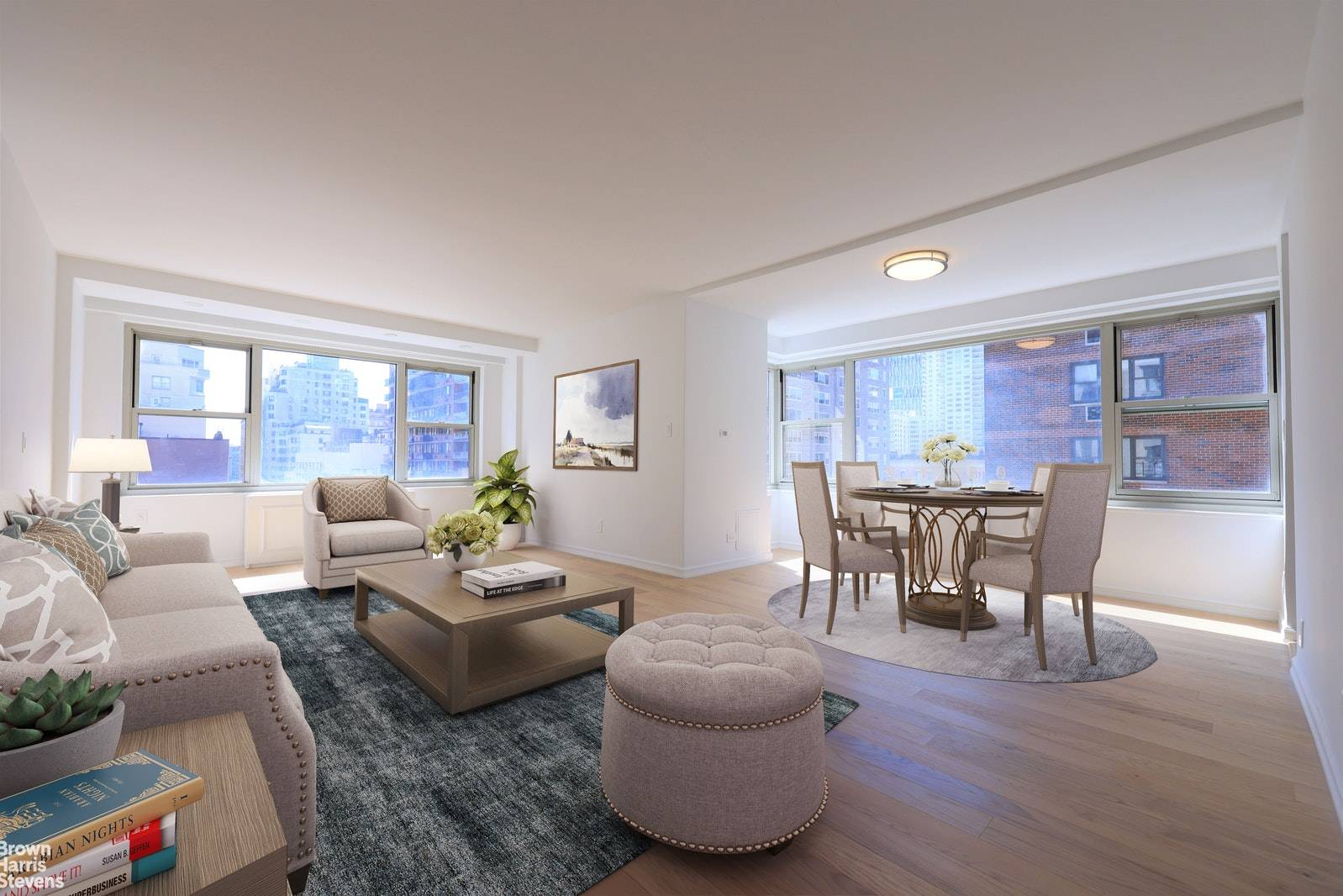 Welcome home to a newly renovated large four bedroom, three bathroom on lovely East 80th Streetblock.
