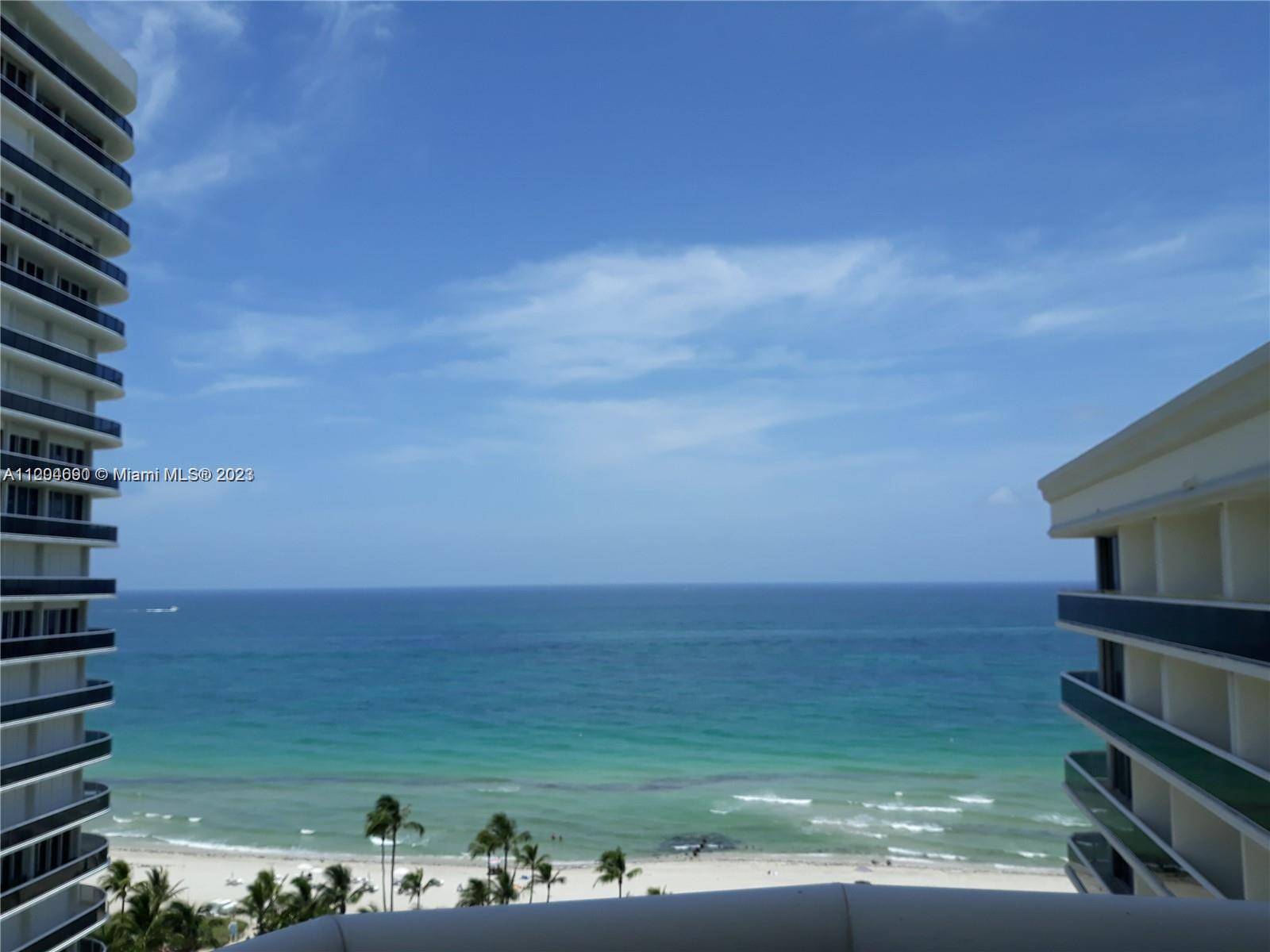 Very beautifully appointed spacious corner Oceanfront Ph in the solimar, over 12ft ceilings boast this ocean front 2bed 2, 5 bath, Best location in Bal harbour walking distance to bal ...