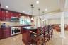 Open floor plan kitchen