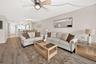 Perfect spot for watching movies or football