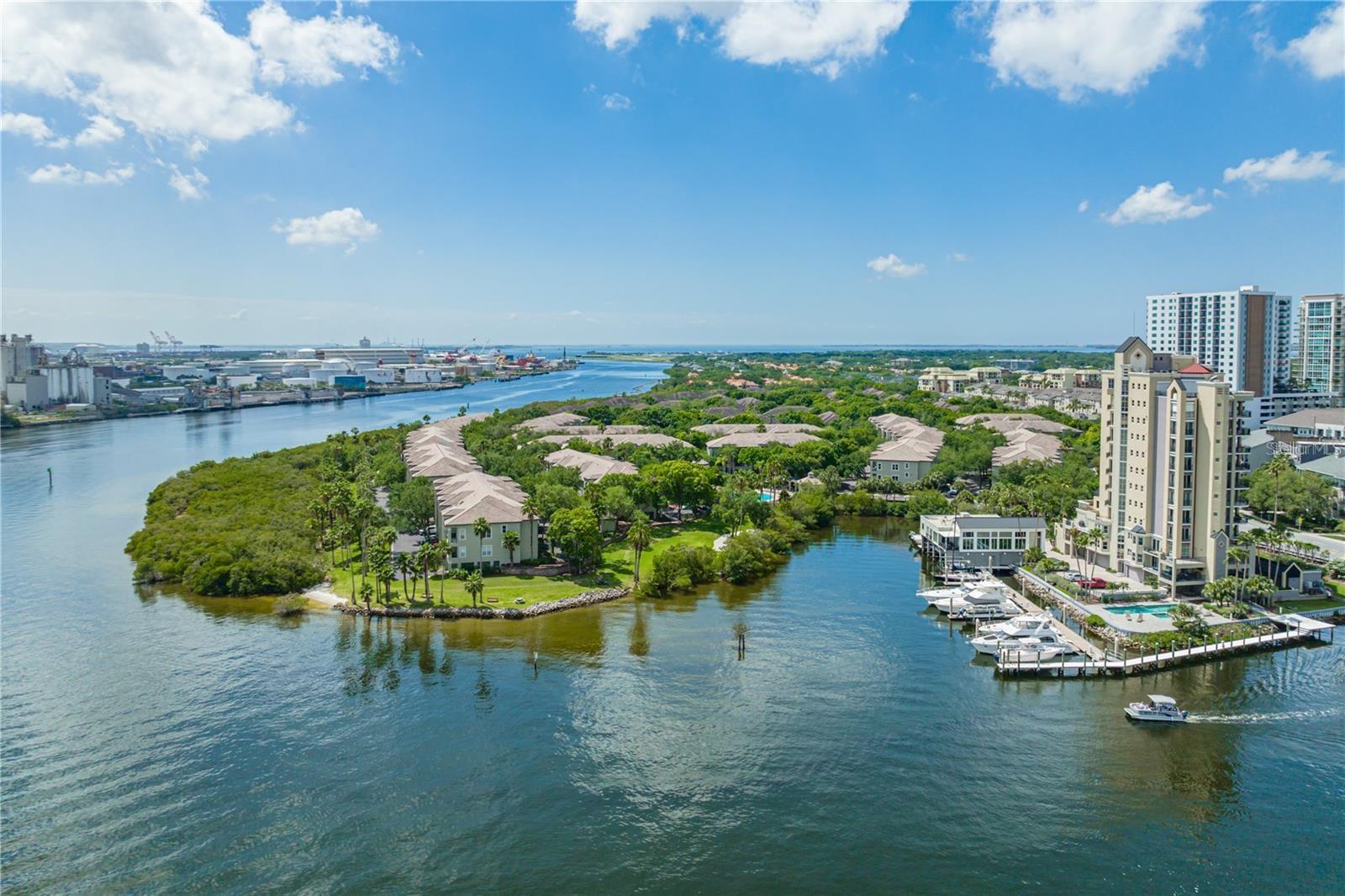 Island Place Aerial View