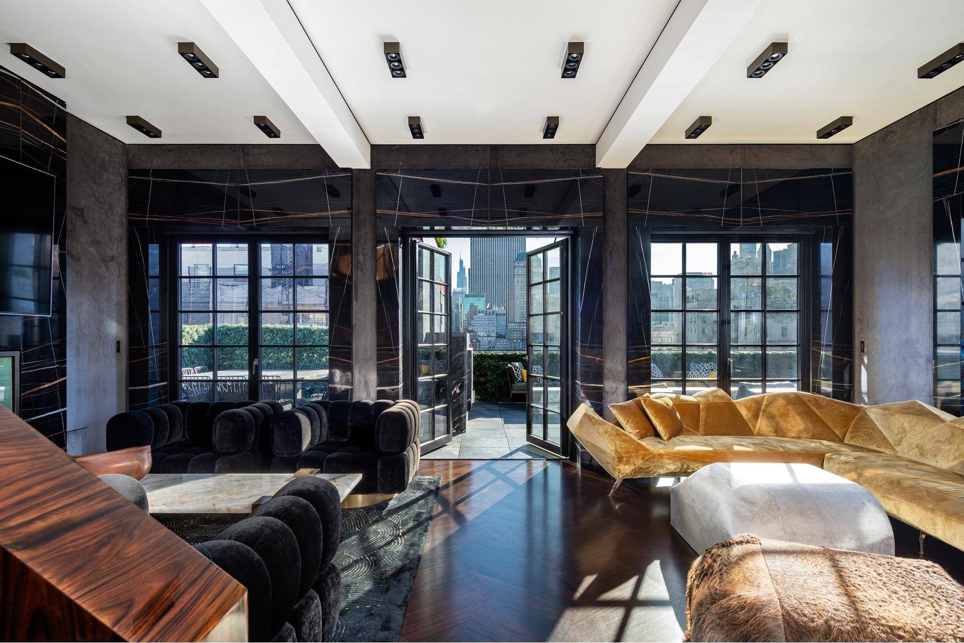 RARE AND SPECTACULAR PREWAR PENTHOUSE NEVER ON THE MARKET This palatial and dramatic triplex, perched at the top of the Marquand Condominium offers the discerning buyer the best of all ...
