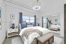 Virtually staged second bedroom
