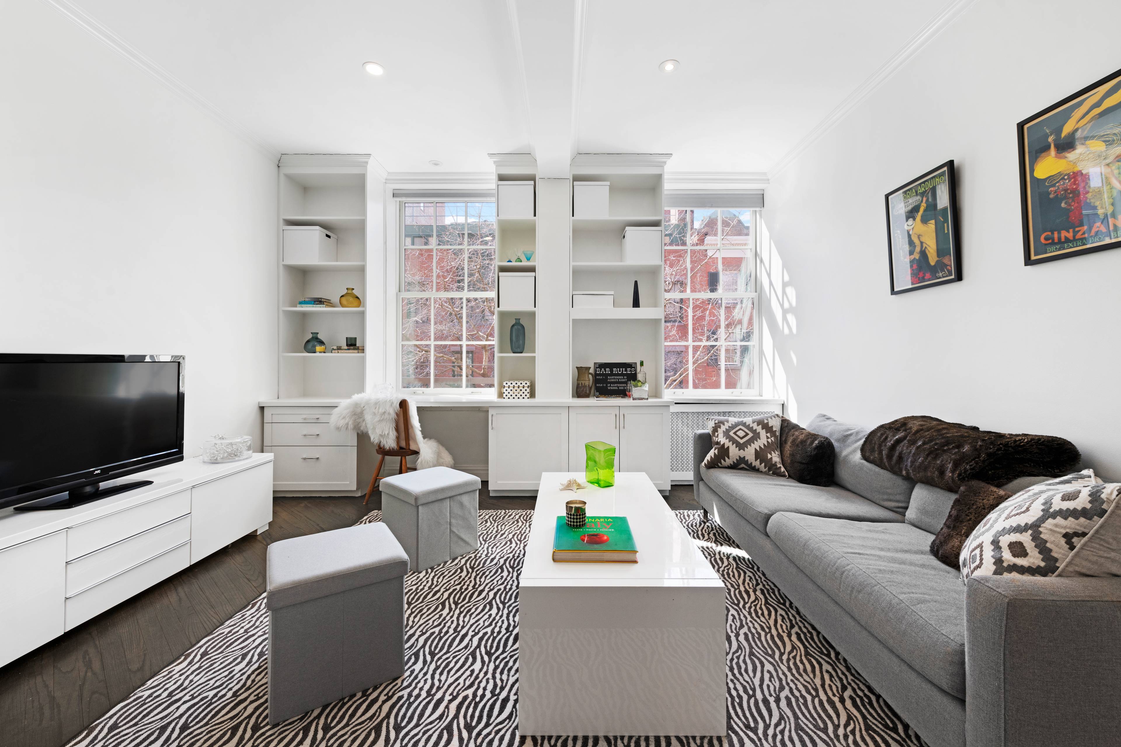 Superb West Village Location This bright one bedroom home is nestled between the beautiful tree lined blocks of the West Village and the Meatpacking District.