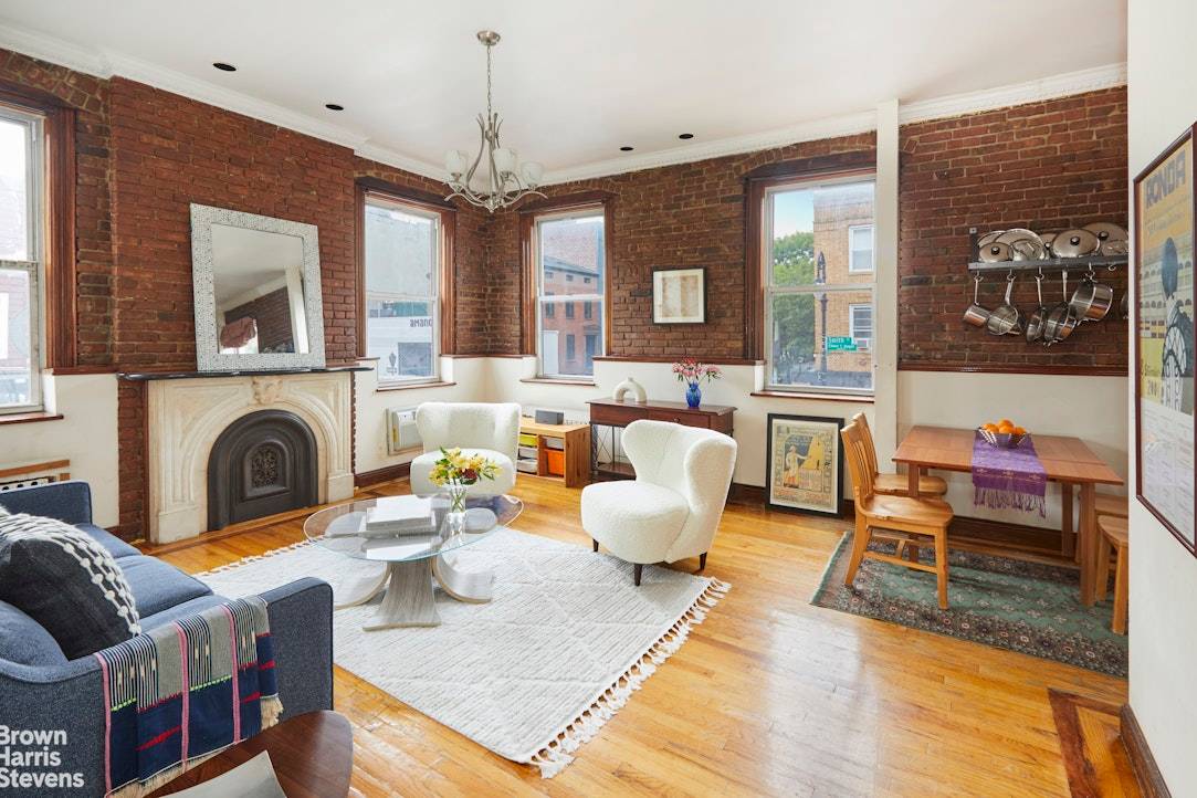 An ideal urban retreat representing quintessential Brooklyn charm.