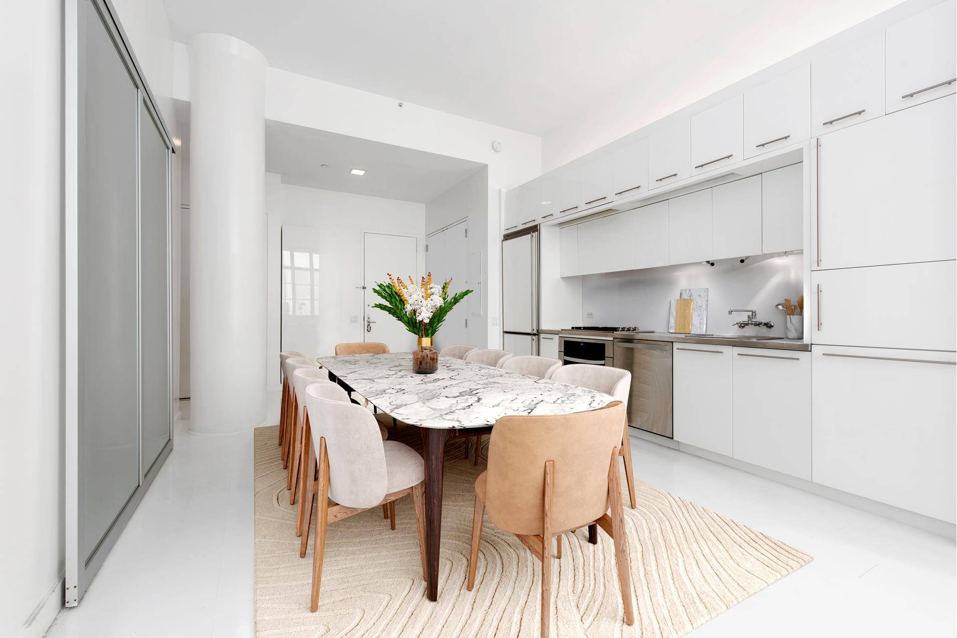 Now available is one of the best LOFT layouts, like a 1 Bedroom, at the luxurious Arris Lofts Condominium in Long Island City, perfectly located on Court Square.