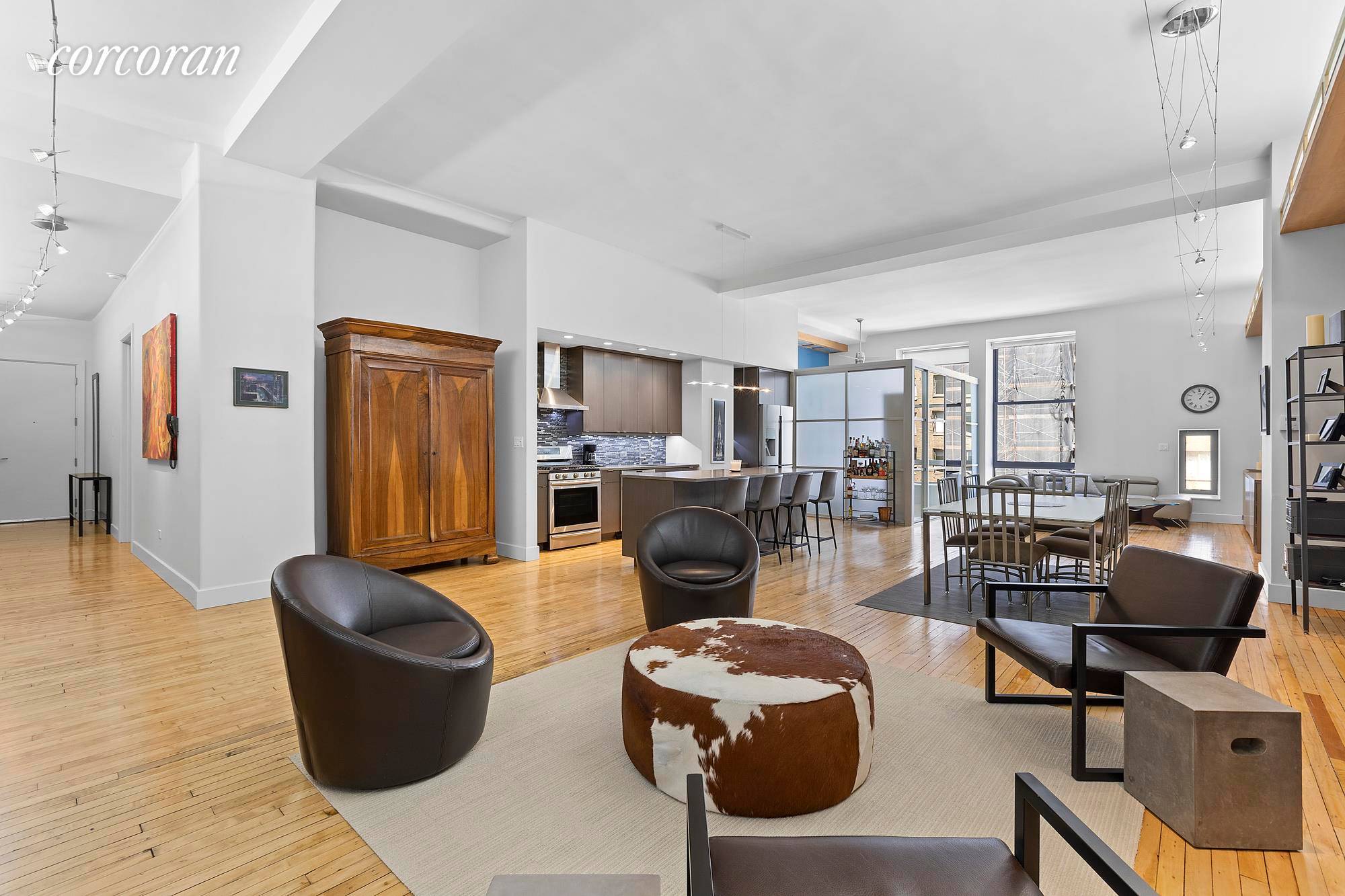 Massive Loft in a Luxury Full Service Condo Welcome to Apartment 5B at The Greenwich a true pre war loft with soaring 12ft ceilings that also happens to be in ...