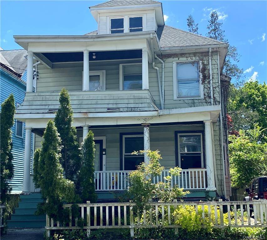 Lovely thriving Poughkeepsie 2 family built in 1933, well maintained over the years, the units are both identical with 3 BR's amp ; 1 bathroom each.