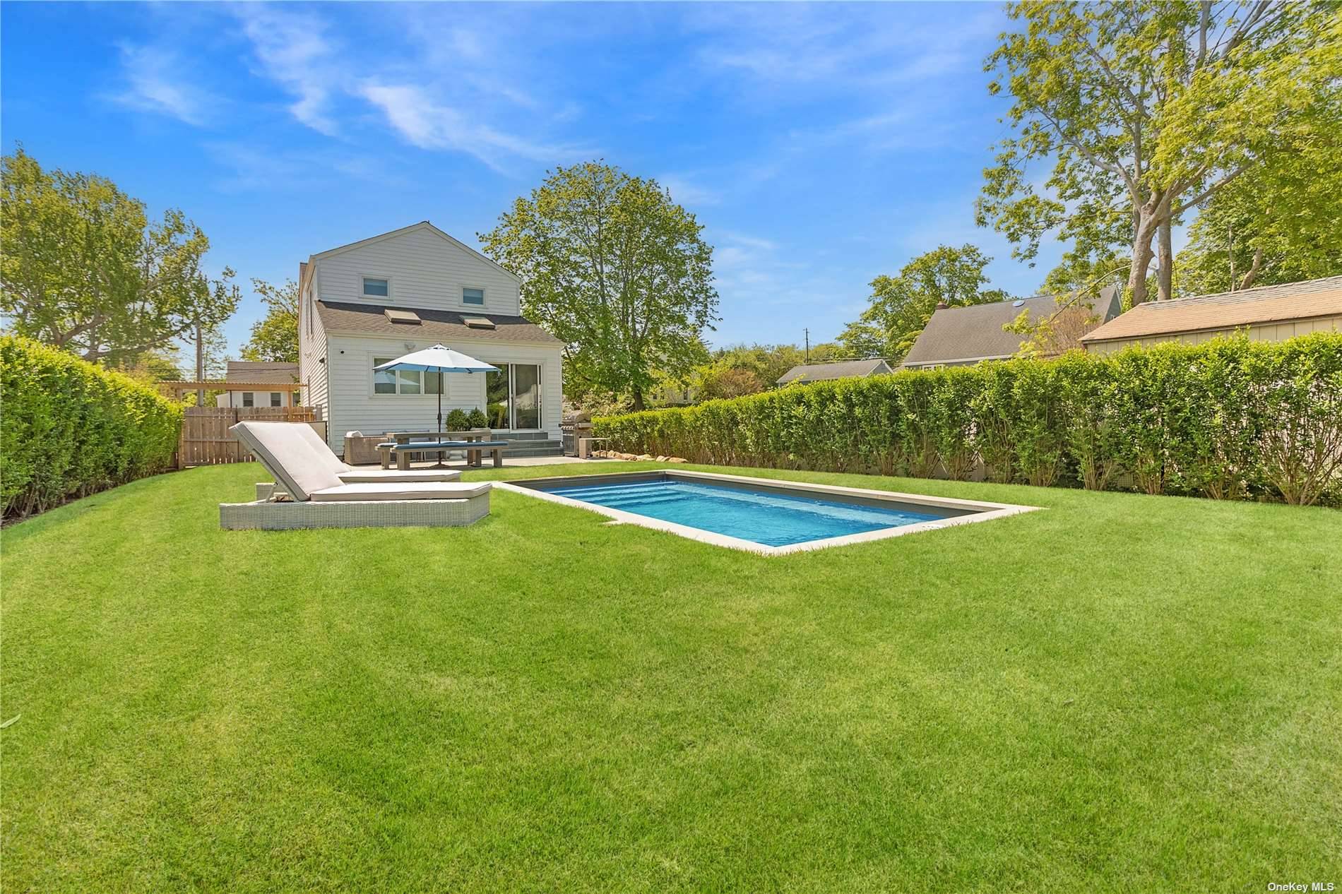 Summer 2024 Rates June 27 July 11 15K, Sept4 Oct4 5K week Rare new construction on a quiet side street in Greenport Village, this modern luxury home is the perfect ...