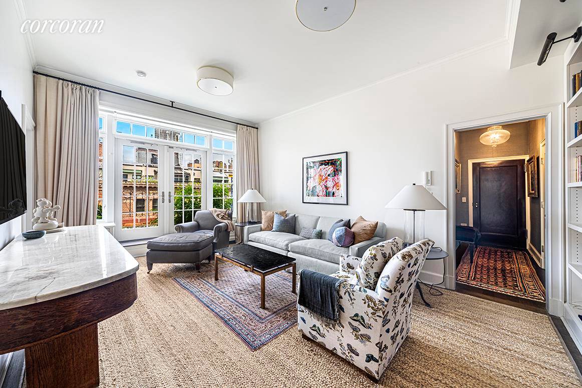 Create the home of your dreams by combining two apartments perched atop a premier block.