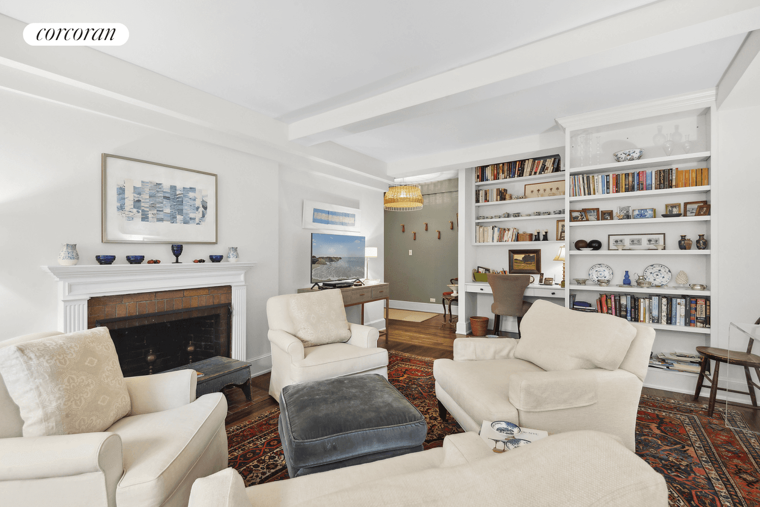 Renovated, renowned, and move in ready, this Junior Four converted to a two bedroom is located at 424 East 52nd Street in The Southgate, an Emery Roth luxury pre war ...