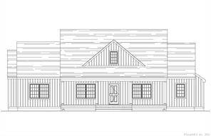 This TO BE BUILT Single Level 2288 square foot Custom Contemporary Farmhouse with a 3 car garage sits on 3.