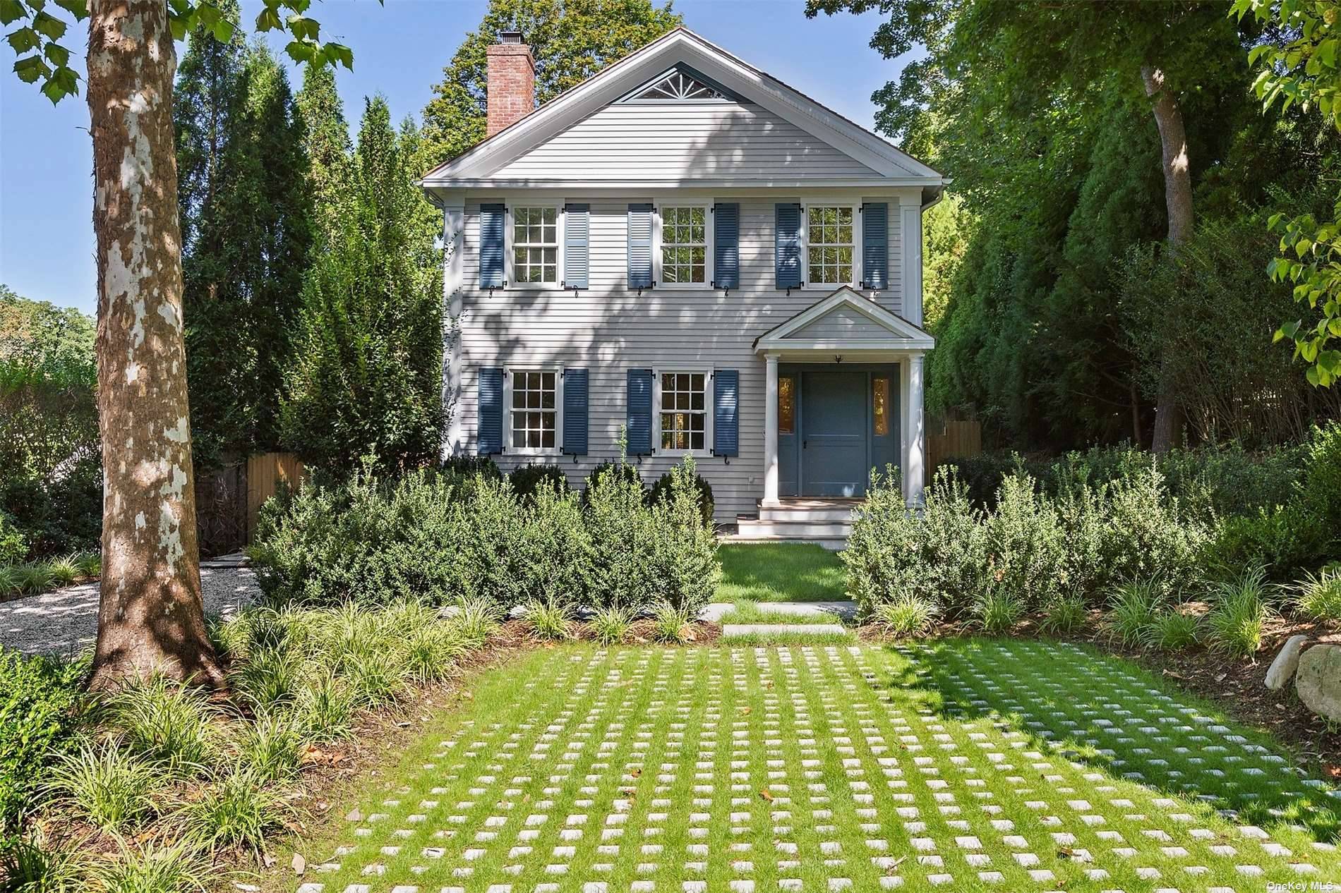 This completely rebuilt Sag Harbor Village home offers exceptional attention to detail as well as only the highest quality finishes.