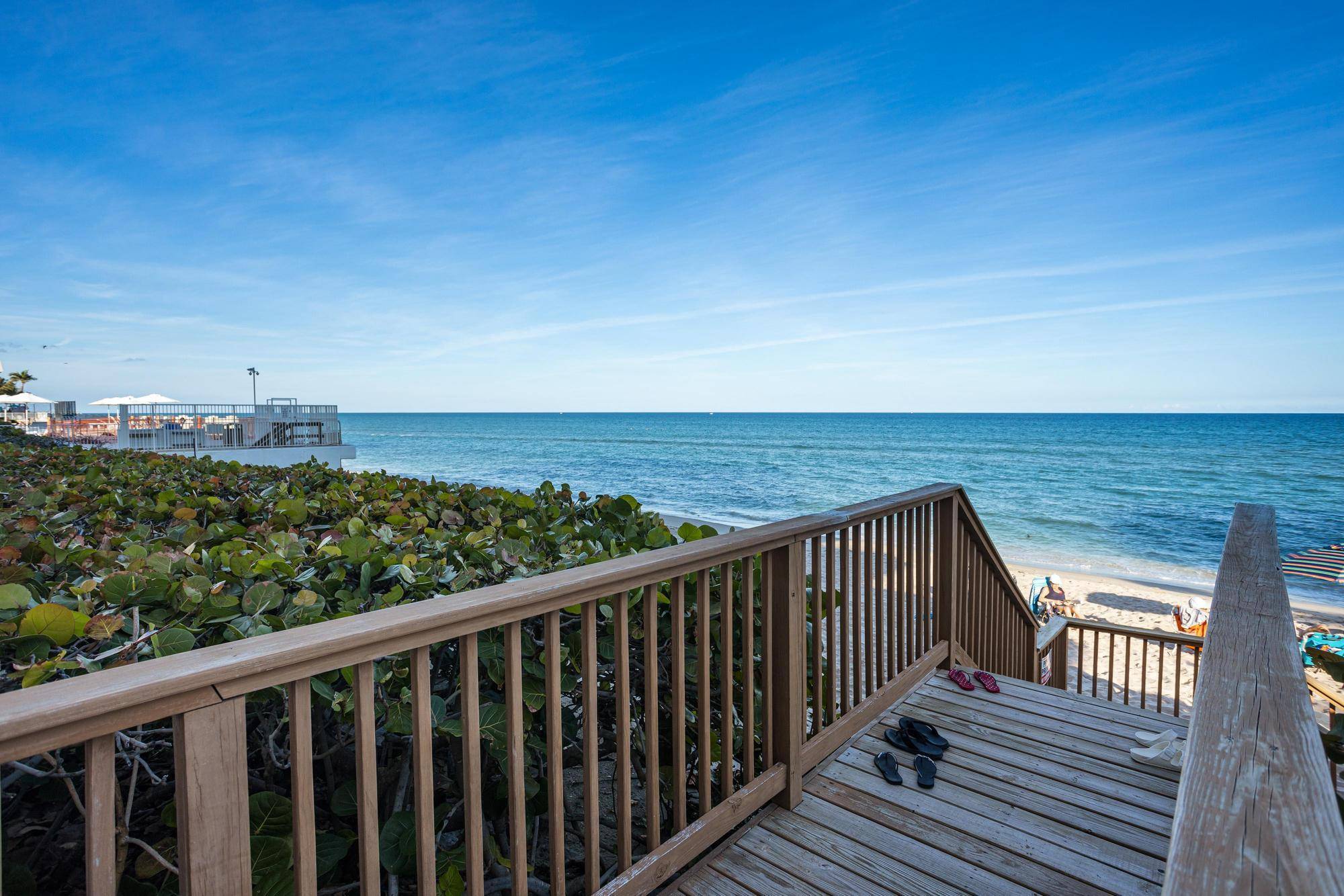 Outstanding CONCORDIA beachfront South Palm Beach condominium rental with ocean and intercoastal views !
