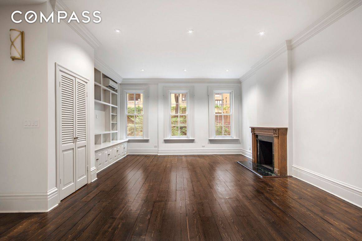This rare and never before listed house at 175 East 78th Street is an incredible four story townhouse with a finished basement.