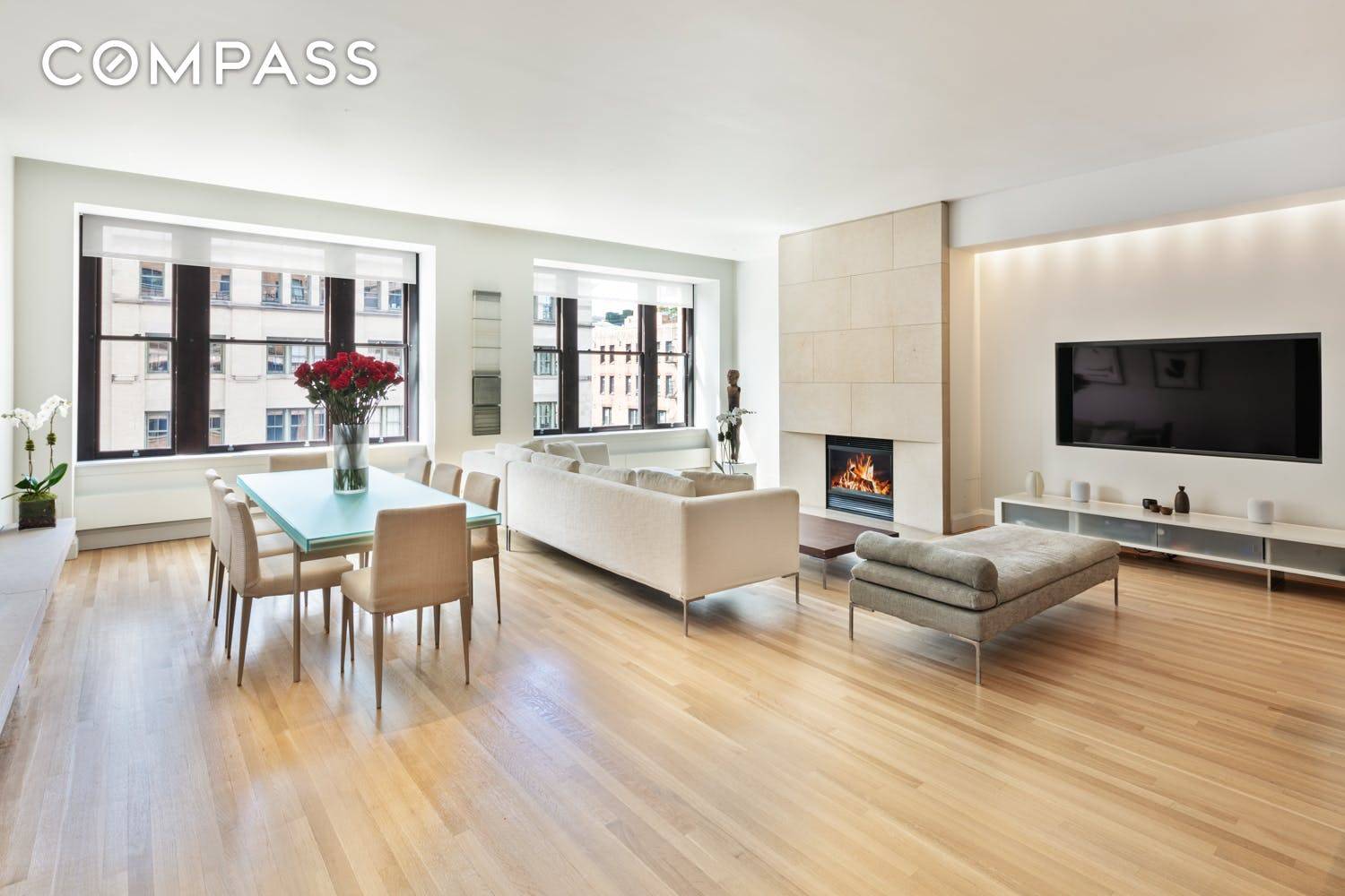 No detail nor expense were spared in this truly bespoke TriBeCa loft, newly renovated to mint condition.