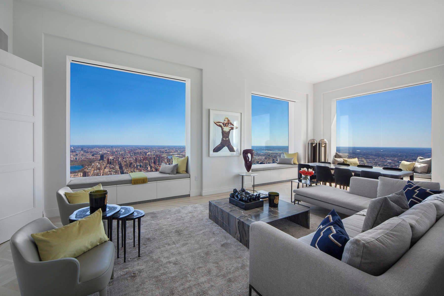 Showplace Penthouse on prized Park Avenue offering 3 large bedrooms, 3 elegant baths amp ; the finest in modern luxury.