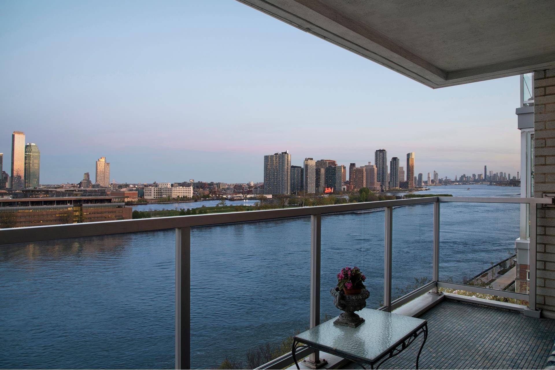 Gracious Sutton 2 Bedroom with Stunning River amp ; Bridge ViewsWith spectacular, sweeping views both by day and by night of the East River, the Queensboro Bridge, Long Island City, ...