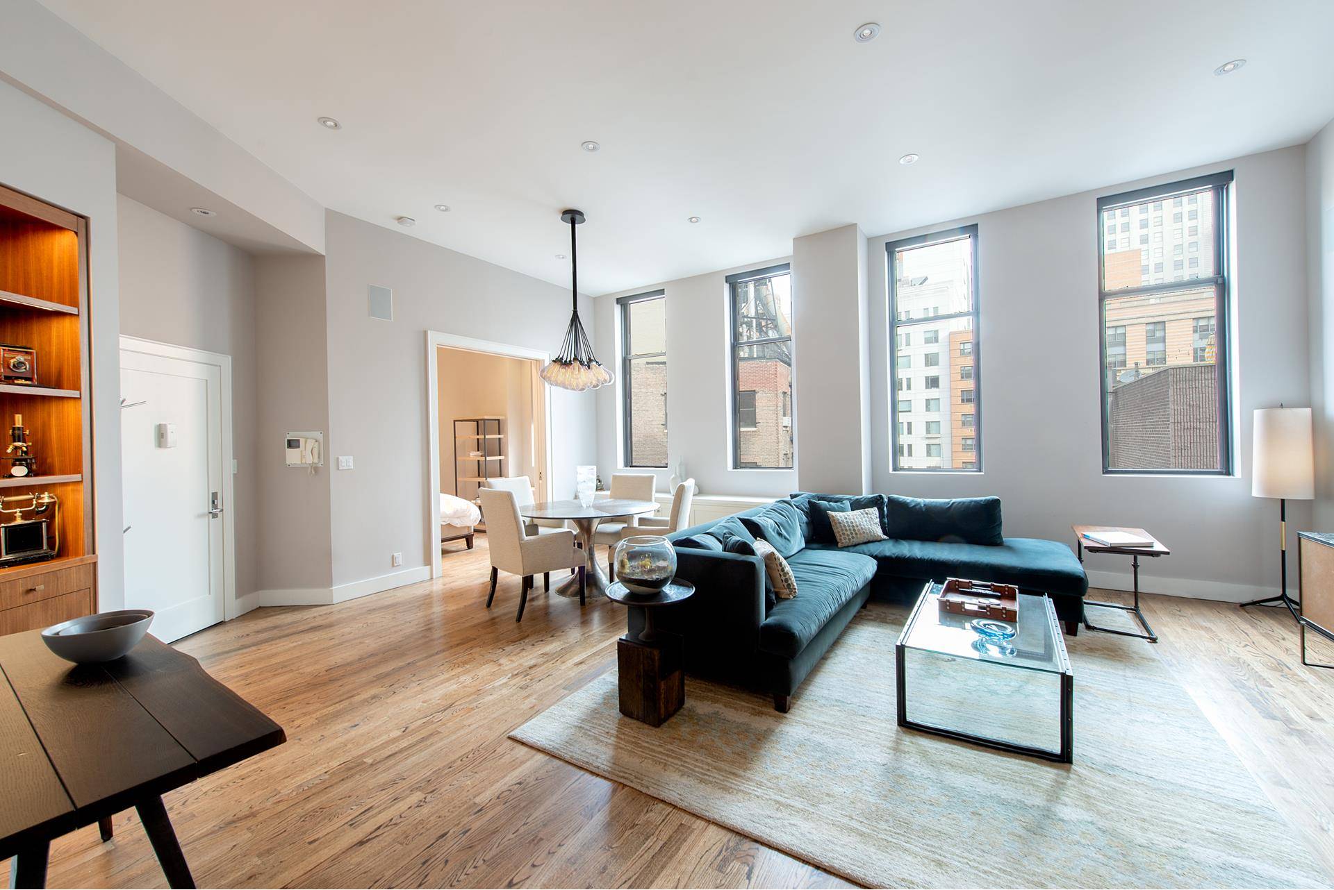 This truly triple mint Prewar condo two bedroom loft in the heart of Greenwich Village, just steps from Union Square, has been recently and lovingly renovated, with redone bathrooms and ...