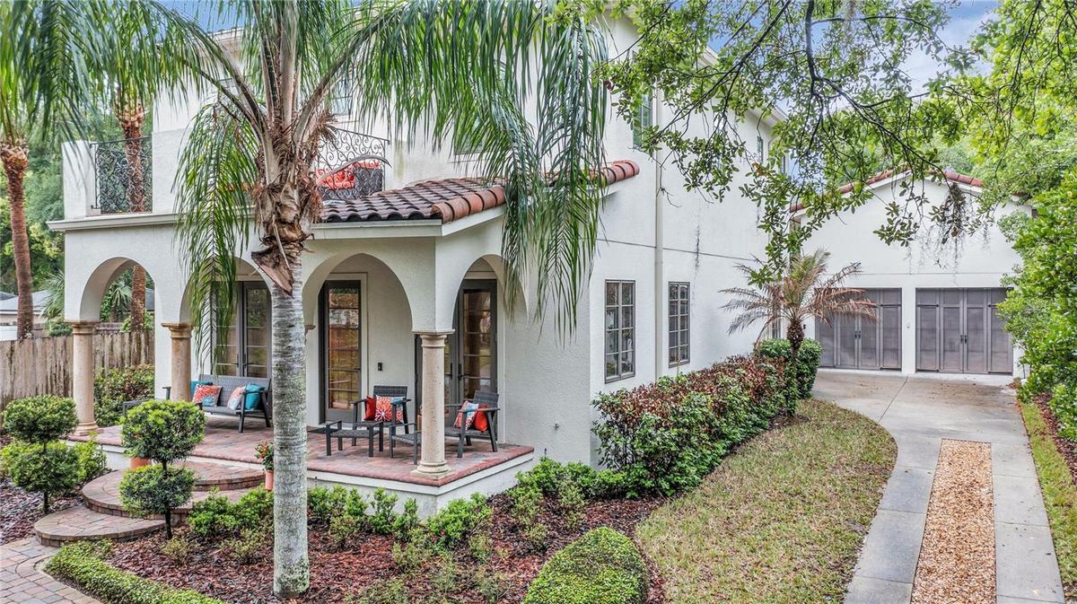 Charming front porch