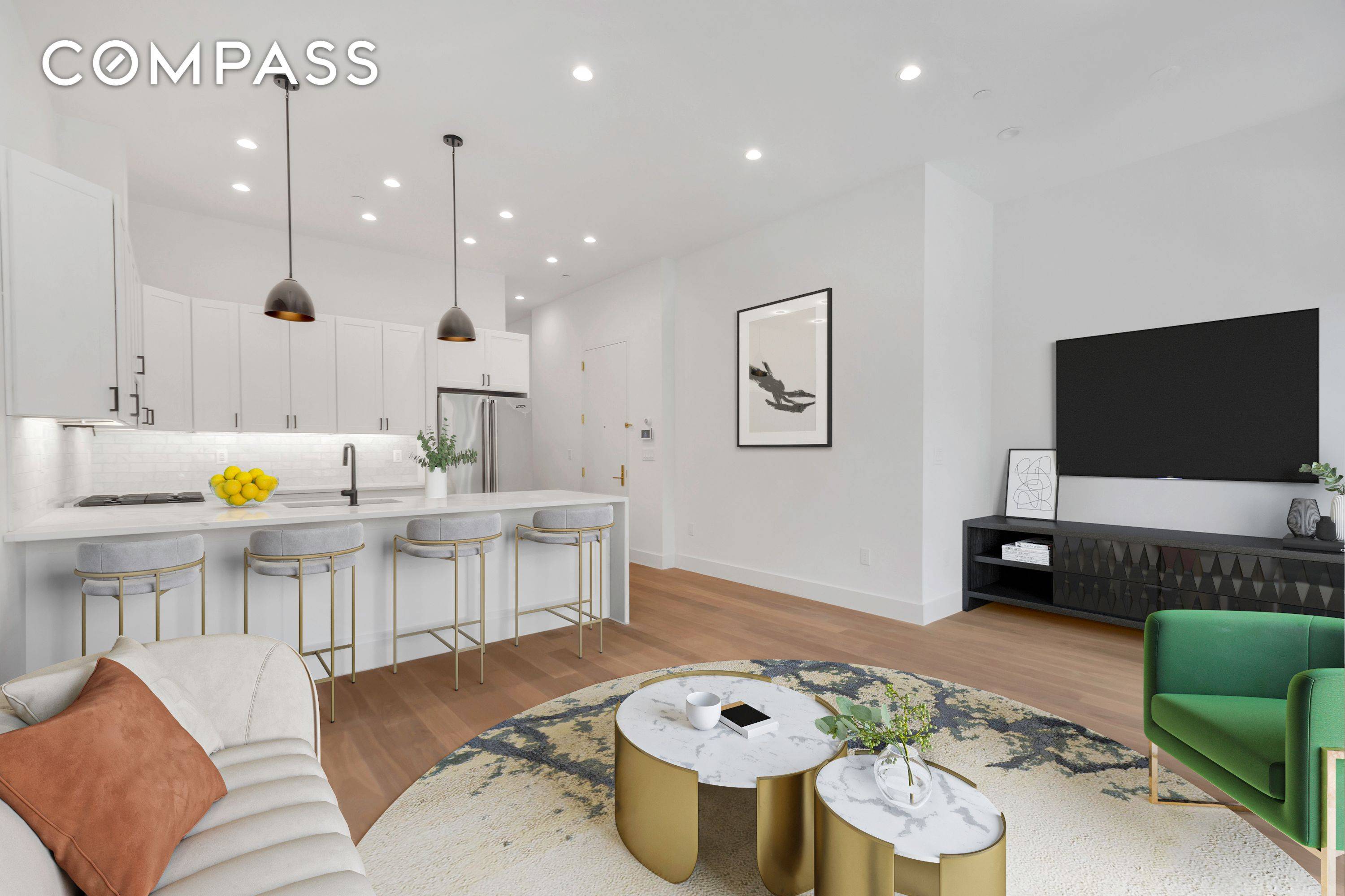Introducing 102 Summit Street This Two Bedroom, Two Full Bathrooms offers the Ultimate Best of Classic Modern Brooklyn Condo Living.