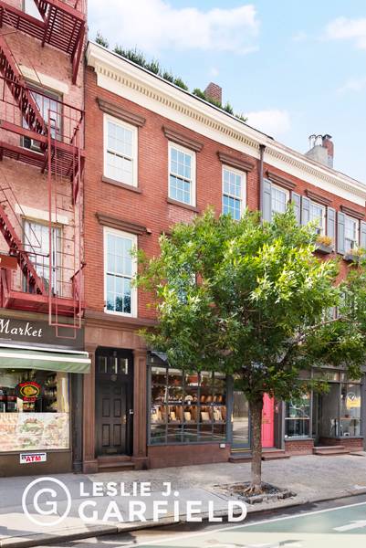 Nestled in the heart of the historic West Village is a jewel of an opportunity a meticulously renovated, mixed use townhouse with front and rear roof decks designed by the ...
