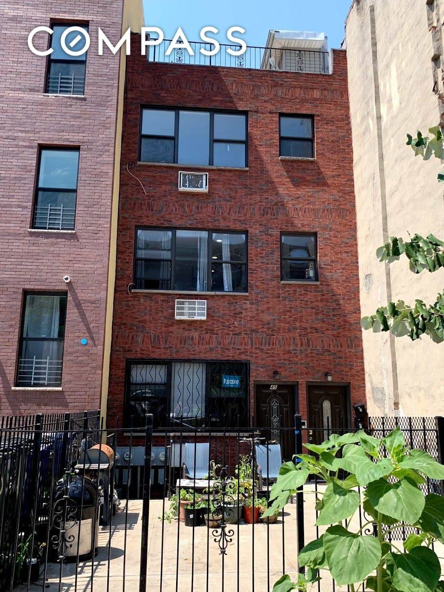 Wonderful three family investment opportunity in one of the fastest growing areas of Bushwick that is conveniently located next to the J, Z, and L trains with a 5.