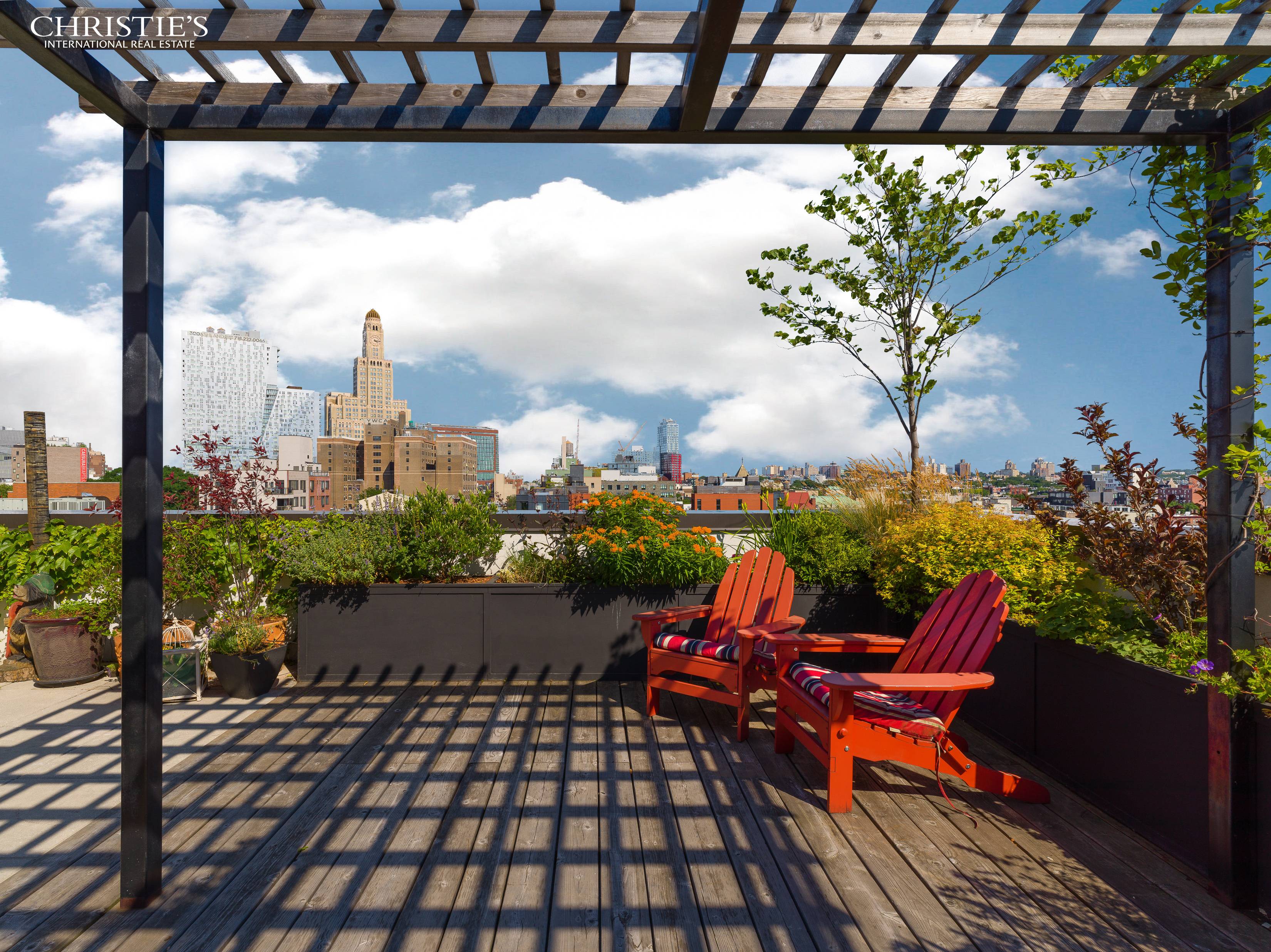 PRIVATE PENTHOUSE WITH LANDSCAPED ROOF DECK PH2 is an impeccable and stylish three bedroom penthouse loft featuring an exquisitely designed roof deck on the top floor of the very private, ...