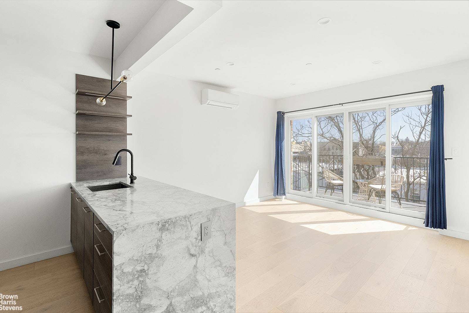New Construction Bed Stuy 2 Bedroom Duplex with Two Terraces, In Home Laundry, and bountiful storage.