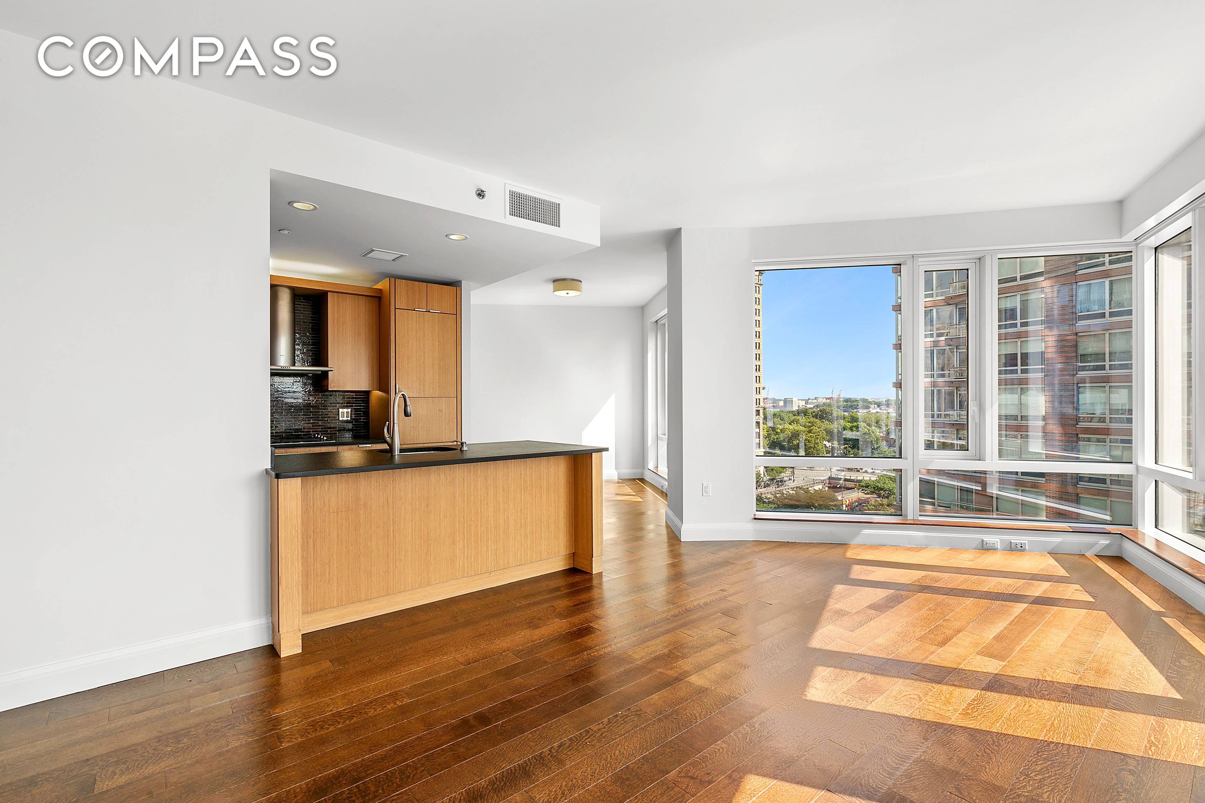 Welcome to this massive corner 1, 359 square feet two bedrooms two bathrooms home at the State Of The Art building, The Visionaire, located at 70 Little West Street in ...