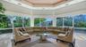 Immense Great room offering serene, open-water views of the canal.