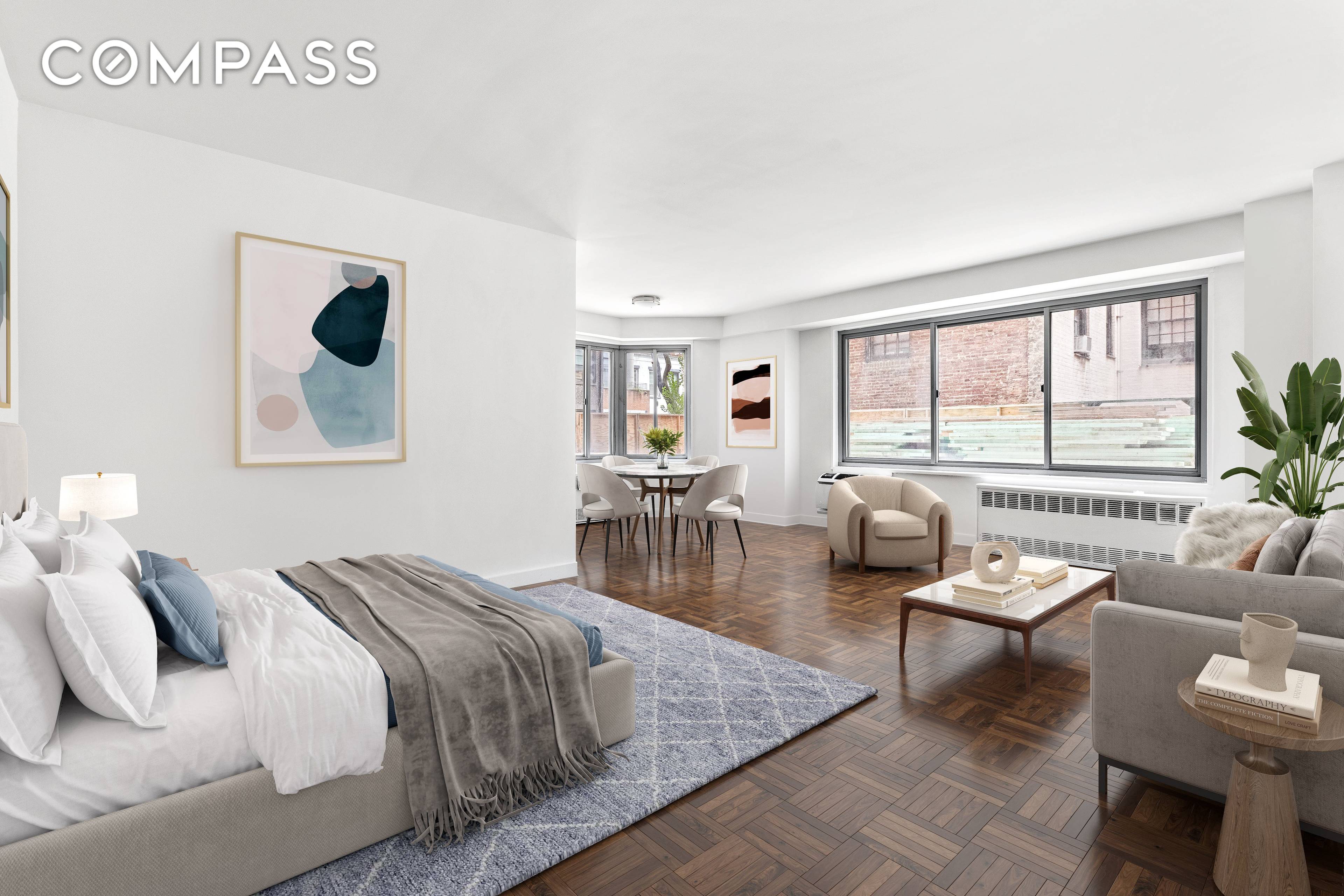 Perfectly situated where Central Greenwich Village meets the West Village this oversized studio condominium home is a rare offering in one of New York s most sought after neighborhoods.